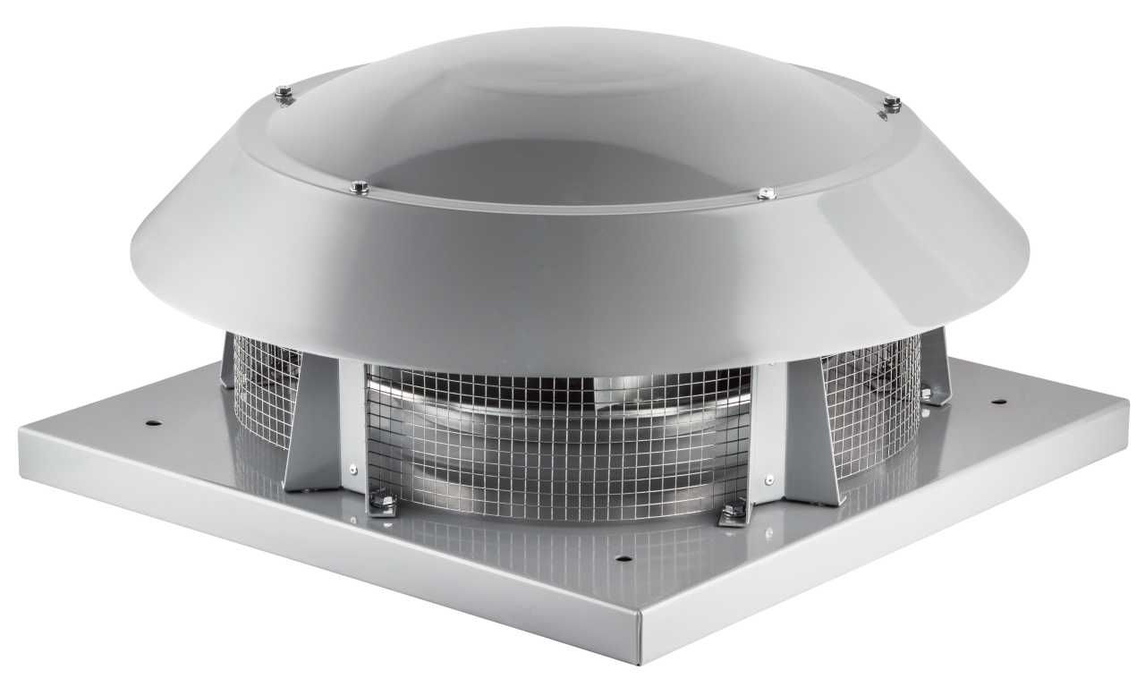 Yatay Atışlı Harici Motorlu Radyal Çatı Fanları