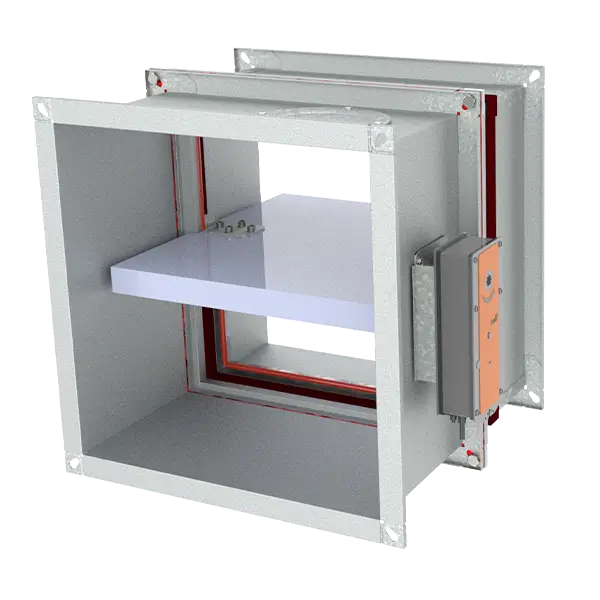 Prizmatik Yangın Damperi